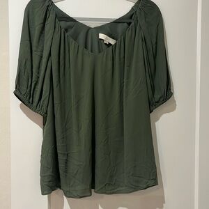 Loft short sleeve blouse
